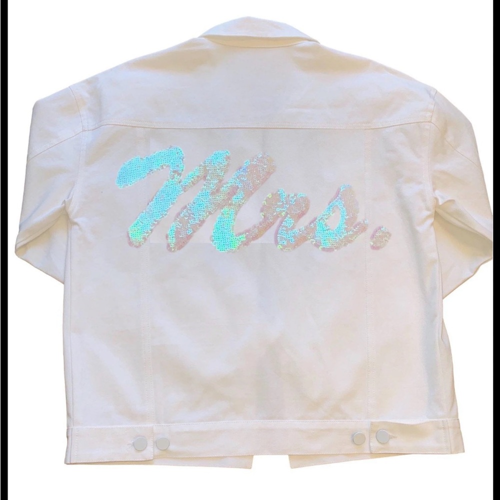 Bride denim jacket